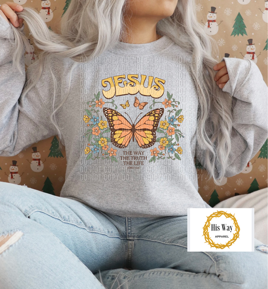 Jesus floral