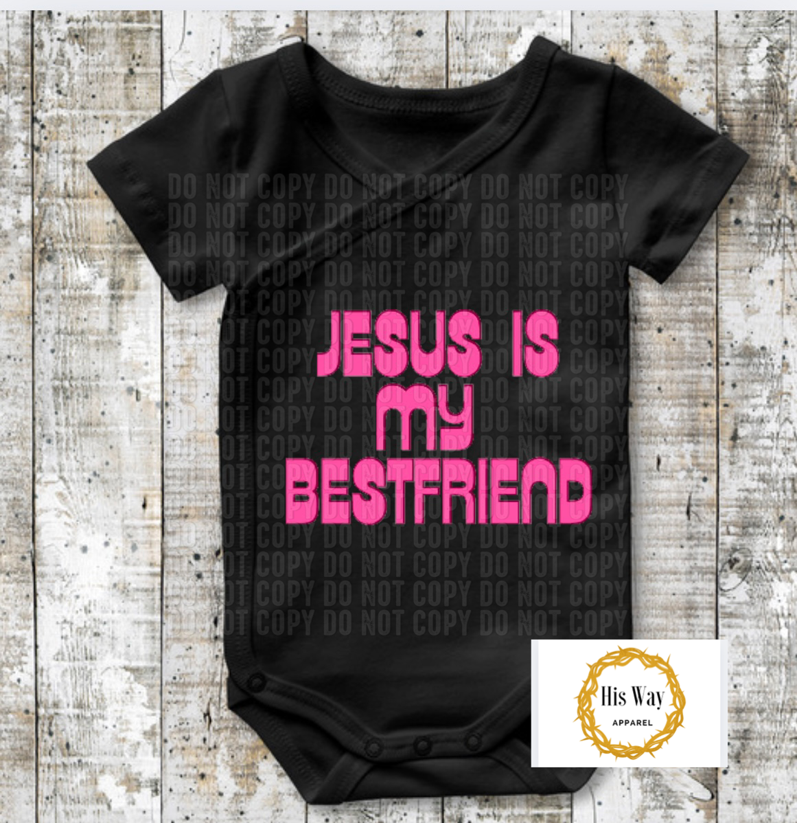 Jesus is my BestFriend Pink